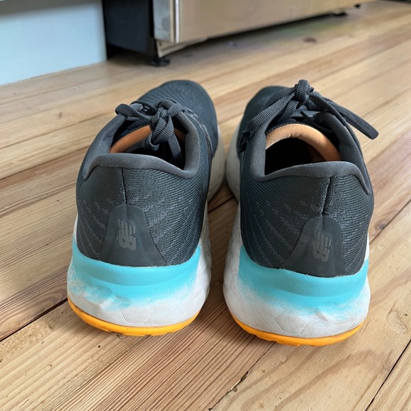 New Balance Fresh Foam X 880v13 Men's Running Shoes Grey Blue Orange Athletic - Picture 6 of 10